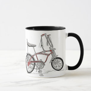 Classic Bike 60's Bicycle Art Mug