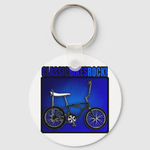 Classic Bikes Rock! Key Ring