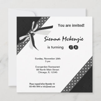 Classic Birthday Invitation