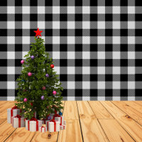 Classic Black and White Buffalo Plaid