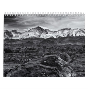 Classic Black and White Calendar