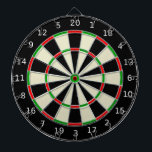 Classic Black and White Dartboard<br><div class="desc">Classic Black and White Dartboard.</div>