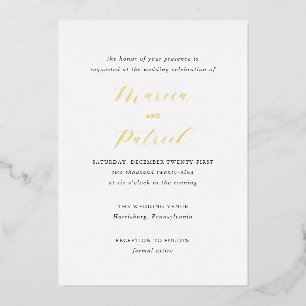 Classic Black and White Elegant Wedding