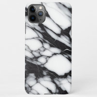 Classic Black And White Marble Slab Pattern