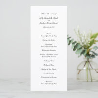 Classic Black and White Timeless Wedding