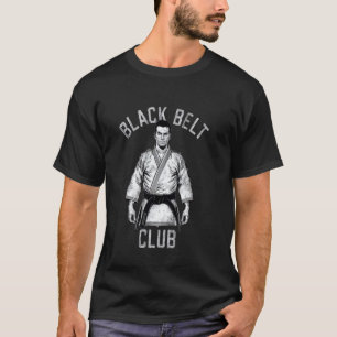 Classic Black Belt Club Vintage Karate Taekwondo K T-Shirt