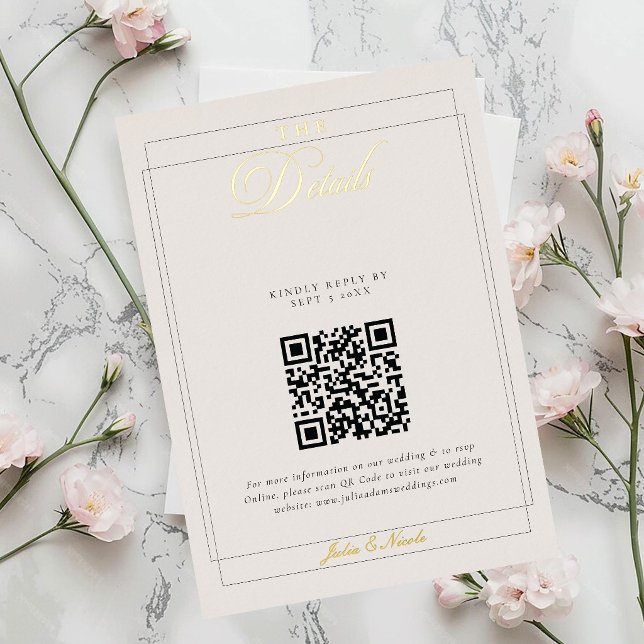 Classic Black Ivory Calligraphy QR Code Details (Creator Uploaded)