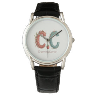 Classic Black Leather Watch (C.C)