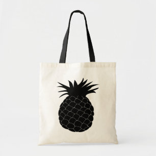 Classic Black Pineapple Tote Bag