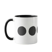 Classic Black Polka Dot Coffee