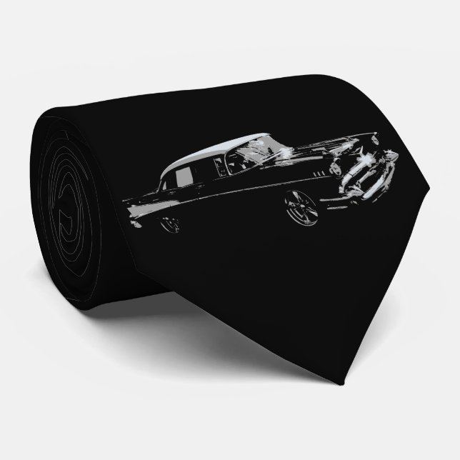 Classic Black Tie (Rolled)