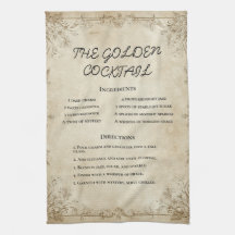 Classic Blank Recipe Template with Ornate Frame