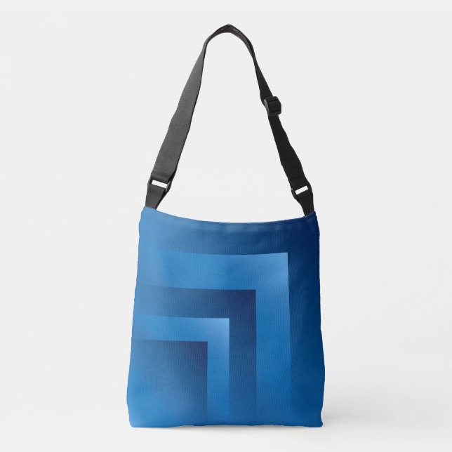 classic blue 1 crossbody bag (Front)