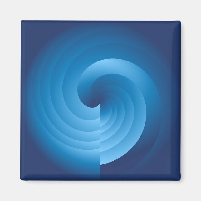 classic blue 2 magnet (Front)