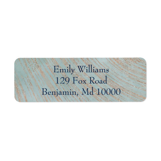 Classic Blue and Copper (Front)