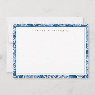 Classic Blue and White Chinoiserie Note Card