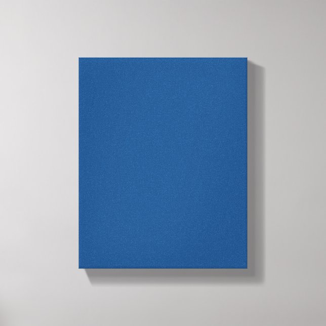 Classic Blue Colour Canvas Print (Front)