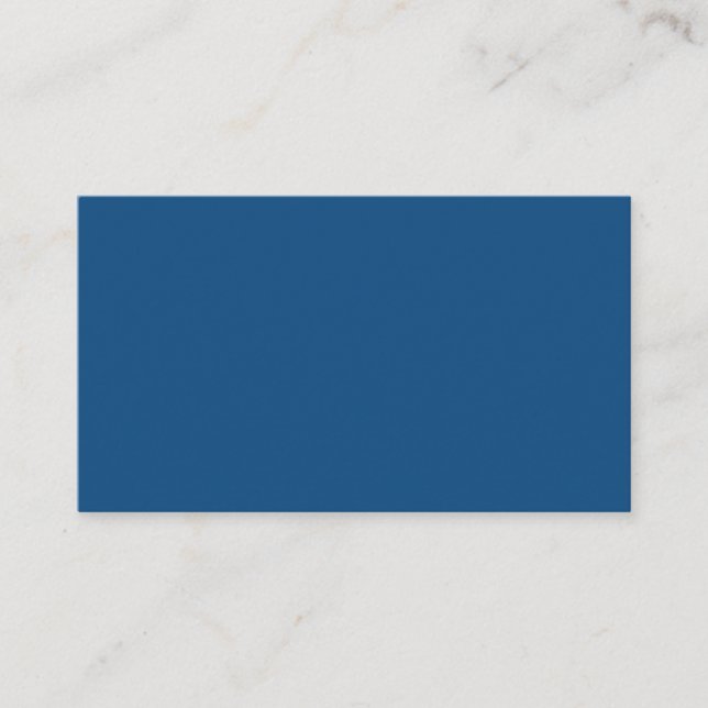 Classic Blue Colour Enclosure Card (Front)