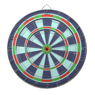 Classic Blue Green Red Dartboard