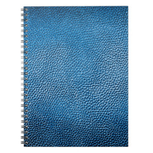 Classic blue leather background texture closeup.bl notebook