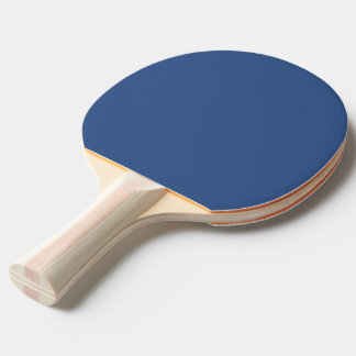 Classic Blue Plain Solid Colour Ping Pong Paddle
