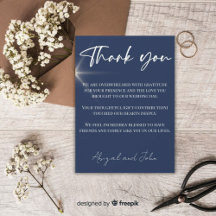 Classic blue wedding