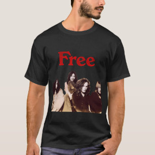 Classic Blues Rock Fr.ee Inspired Artwork With Sou T-Shirt