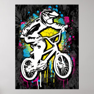 Bmx discount wall art