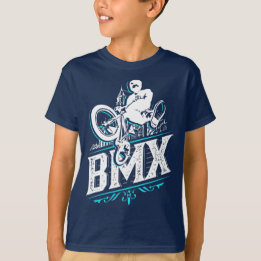 Classic Bmx T-Shirt - Bmx Bike - Skyline Bmx Shirt