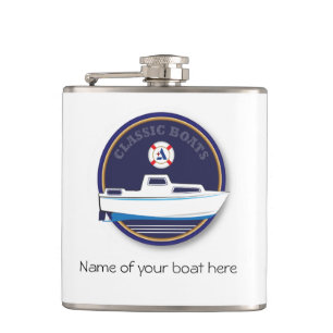 Classic Boats - Albin Hip Flask