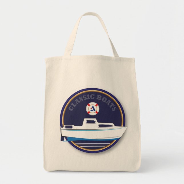 classic Boats - Albin Tote Bag (Front)