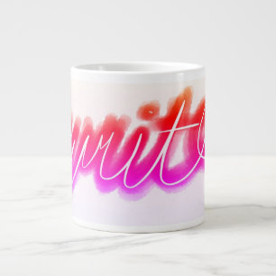 Classic Bold Dialogue Balloon Graphic Large Coffee Mug