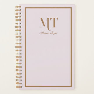 Classic Border Personalized Planner