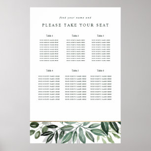 Classic botanical design poster