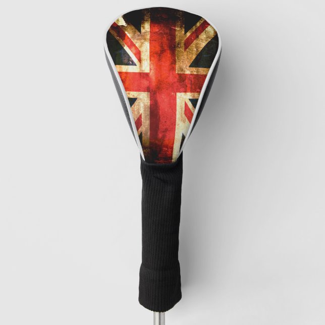 Classic British flag Golf Head Cover (Front)