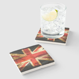 Classic British flag Stone Coaster