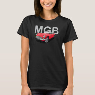 Classic British MGB Sports Car T-Shirt