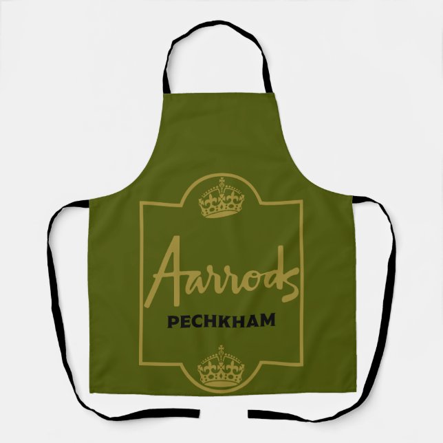 Classic British Novelty Gift Apron (Front)