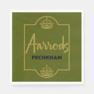 Classic British Novelty Gift Napkin