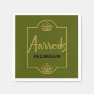 Classic British Novelty Gift Napkin