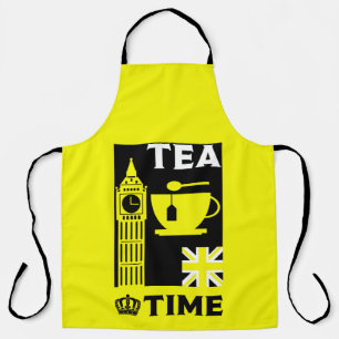 Classic British Tea Drinkers Apron