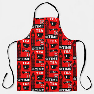 Classic British Tea Drinkers       Apron