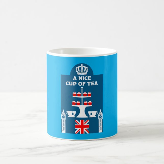 Classic British Tea Drinkers            Coffee Mug (Center)