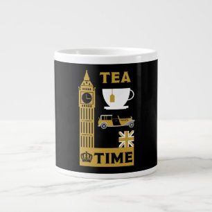 Classic British Tea Drinkers Large Coffee Mug