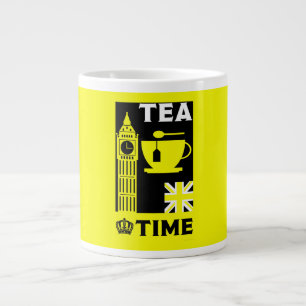 Classic British Tea Drinkers Large Coffee Mug