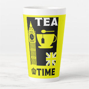Classic British Tea Drinkers Latte Mug