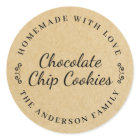 Classic Brown Kraft Personalised Baking Gift