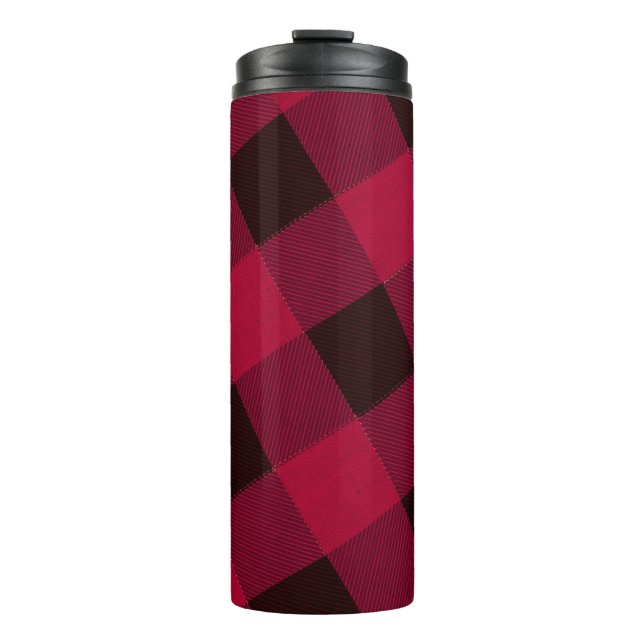 Classic Buffalo Check Heritage Thermal Tumbler (Front)