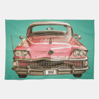 Classic Buick 1958 Century Car Tea Towel