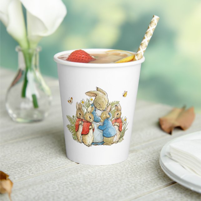 Classic Bunny family Paper Cups (Insitu)